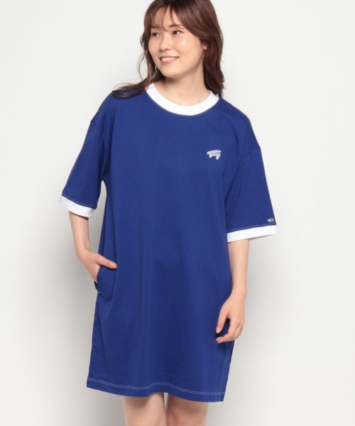 TOMMY JEANS(トミージーンズ)/ロゴリンガーTシャツワンピース/img12