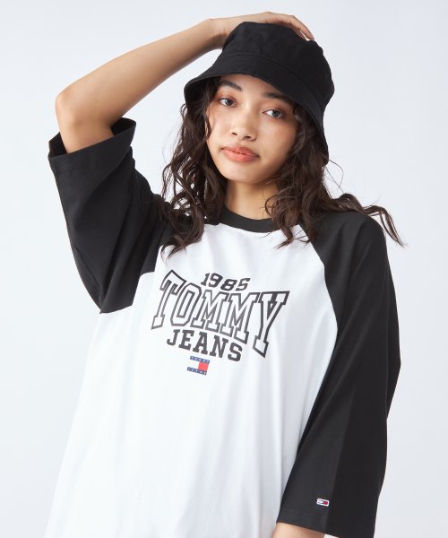 TOMMY JEANS(トミージーンズ)/ラグランロゴ T シャツワンピース/img02