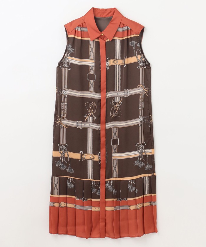 GRACE CONTINENTALホワイト シャツワンピース 半袖 ベルト付き メッシュコンビシャツワンピース / GRACE CONTINENTAL | GRACE