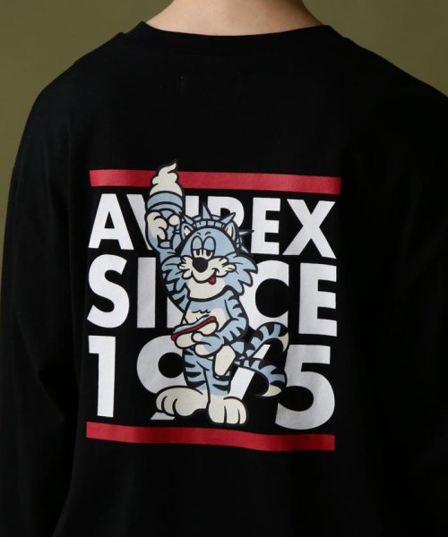 AVIREX(AVIREX)/NEW TOMCAT T－SHIRT/トムキャットロングスリーブTシャツ/img09