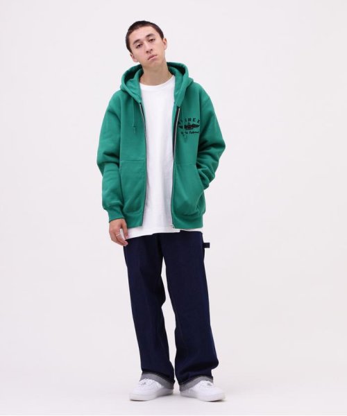 AVIREX(AVIREX)/VARSITY LOGO SWEAT ZIP UP PARKA /バーシティ ロゴ スウェット ジ/img13