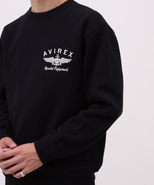 AVIREX(AVIREX)/VARSITY LOGO CREW NECK SWEAT /バーシティ ロゴ クルーネック スウェ/img07