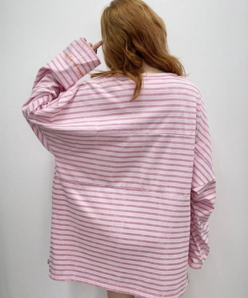 LHP(エルエイチピー)/LittleSunnyBite/リトルサニーバイト/Stripe big long tee/ロンT/img05