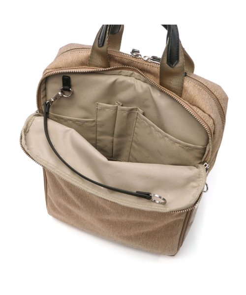 【日本正規品】 エースジーン ビジネスリュック ace.GENE スリファム ヘザー2 SLIFEMME HEATHER リュック A4 9L 17451 ×1└ 内蔵　ポケット XS