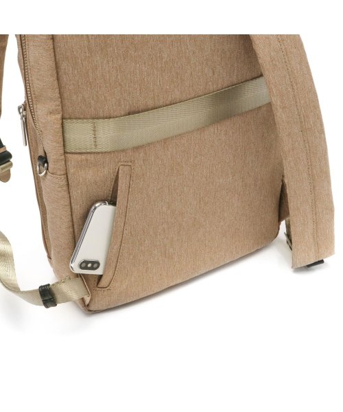 【日本正規品】 エースジーン ビジネスリュック ace.GENE スリファム ヘザー2 SLIFEMME HEATHER リュック A4 9L 17451 ×1└ 内蔵　ポケット XS