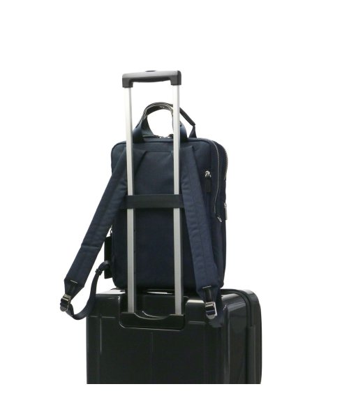 【日本正規品】 エースジーン ビジネスリュック ace.GENE スリファム ヘザー2 SLIFEMME HEATHER リュック A4 9L 17451 ×1└ 内蔵　ポケット XS