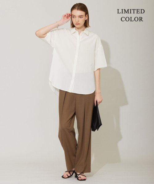 ICB（LARGE SIZE）(ICB（大きいサイズ）)/【WEB限定カラーあり・洗える】ラッフルデザインシャツ/img08