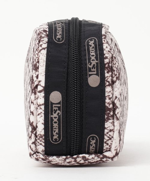 LeSportsac(LeSportsac)/RECTANGULAR COSMETICクラシックパイソンアイボリー/img01