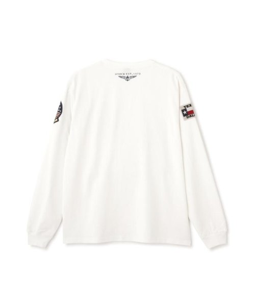 AVIREX(AVIREX)/《WEB&DEPOT限定》TOP GUN PATCHED L/S T－SHIRT / トップガン パッチド 長袖 Tシャツ / AVIREX/img07