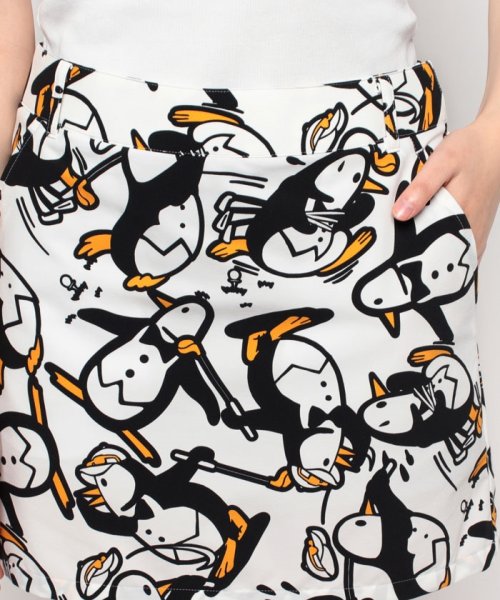 Munsingwear(マンシングウェア)/【ENVOY|3Colors Penguin Logo】ペンギン総柄プリントスカート/img03