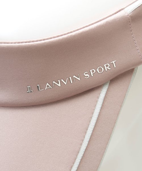 LANVIN SPORT(ランバン スポール)/ラインデザインUVサンバイザー【UPF50＋】/img12