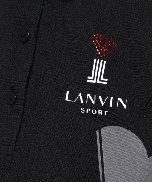 LANVIN SPORT(ランバン スポール)/ハートモチーフ半袖ポロシャツ【UV/吸汗/SUNSCREEN】【アウトレット】/img12