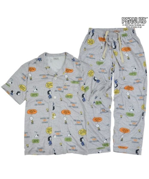  PEANUTS( ピーナッツ)/スヌーピー パジャマ 半袖 シャツ パンツ レディース PEANUTS SNOOPY/img02