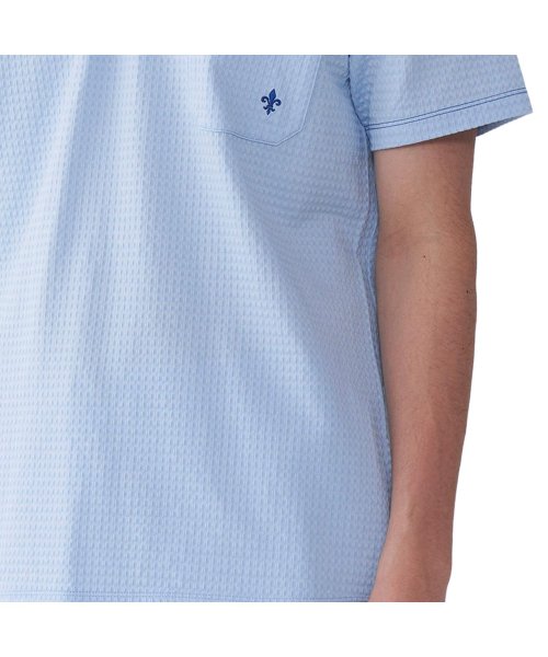 EPOCA UOMO(エポカ ウォモ)/エポカ ウォモ EPOCA UOMO Tシャツ 半袖 インナーシャツ ホームウェア ルームウェア メンズ Vネック V NECK SHIRT ネイビー ブルー /img04