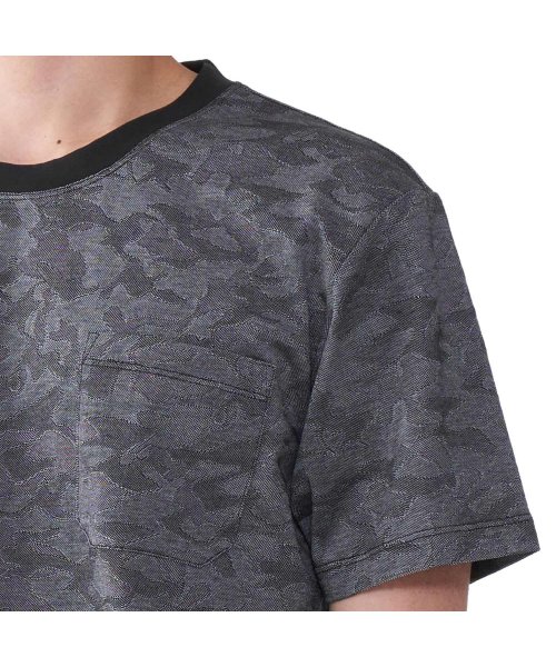 EPOCA UOMO(エポカ ウォモ)/エポカ ウォモ EPOCA UOMO Tシャツ 半袖 インナーシャツ ホームウェア ルームウェア メンズ クルーネック CREW NECK SHIRT ブラック/img03