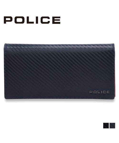 POLICE(ポリス)/ポリス POLICE ラウンドウォレット 財布 長財布 メンズ 本革 ROUND WALLET ブラック 黒 PA－70801/img01