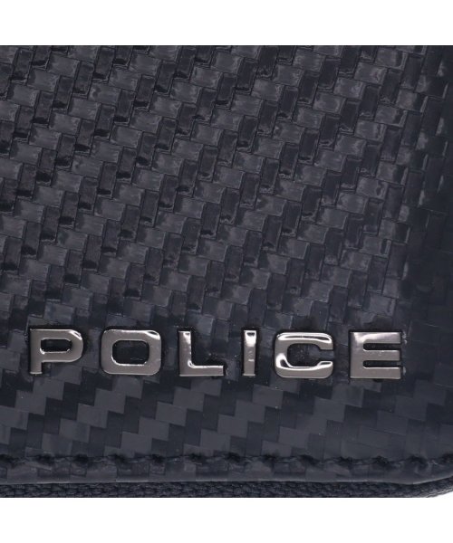 POLICE(ポリス)/ポリス POLICE ラウンドショートウォレット 財布 二つ折り メンズ 本革 ラウンドファスナー ROUND SHORT WALLET ブラック 黒 PA－7/img07