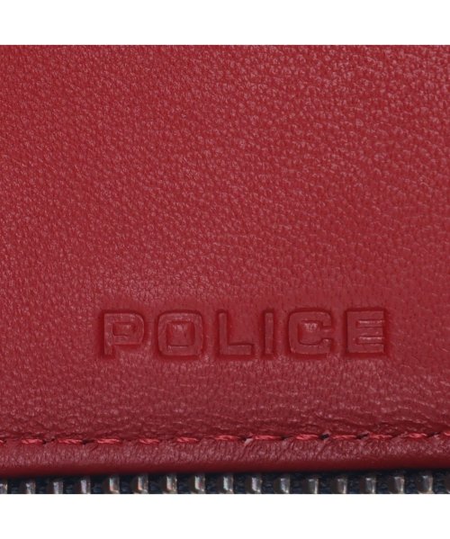 POLICE(ポリス)/ポリス POLICE ラウンドショートウォレット 財布 二つ折り メンズ 本革 ラウンドファスナー ROUND SHORT WALLET ブラック 黒 PA－7/img08