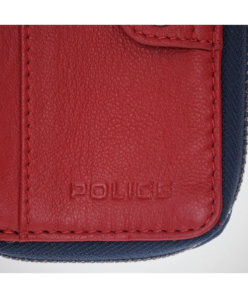 POLICE(ポリス)/ポリス POLICE キーケース コインケース メンズ 本革 L字ファスナー KEY CASE ブラック 黒 PA－70805/img08
