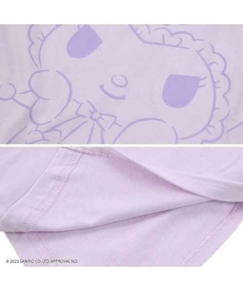 Sanrio characters(サンリオキャラクターズ)/サンリオ クロミ BIG Tシャツ 半袖 プリント トップス ラグラン sanrio/img11