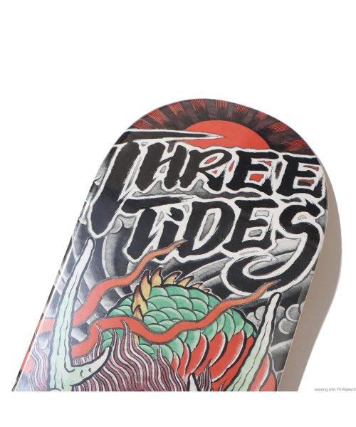 THREE TIDES TATTOO(THREE TIDES TATTOO)/スリータイズタトゥー × アトモス スケートデッキ ムツオ ドラゴン/img05