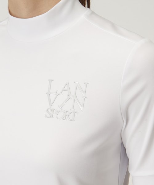 LANVIN SPORT(ランバン スポール)/【25周年】モックネック5分袖シャツ【吸汗/UV/ECO】【アウトレット】/img21