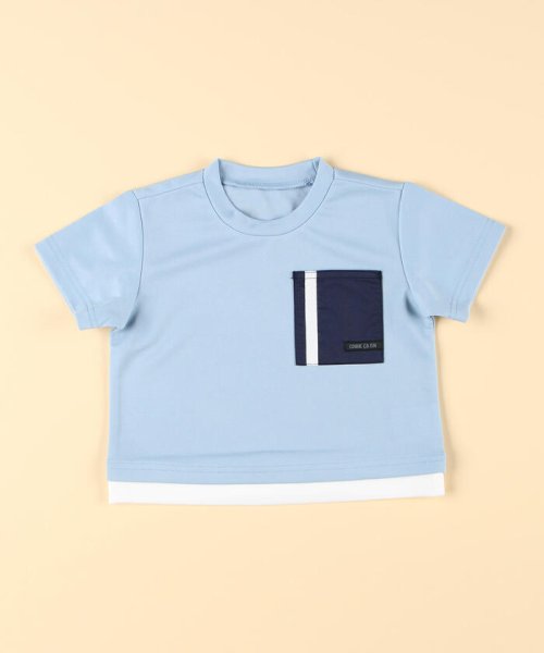 COMME CA ISM KIDS(コムサイズム（キッズ）)/ビッグポケット　半袖Tシャツ(80・90cm)/img04