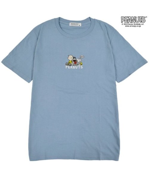  PEANUTS( ピーナッツ)/スヌーピー オラフ チャーリーブラウン Tシャツ 半袖 刺繍 SNOOPY PEANUTS/img06