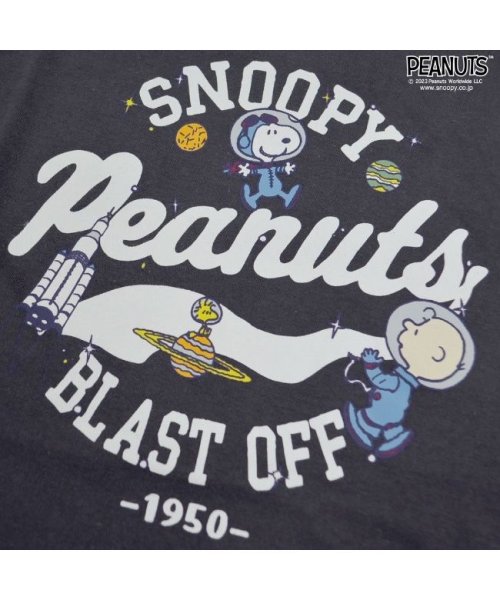  PEANUTS( ピーナッツ)/スヌーピー チャーリーブラウン Tシャツシャツ 半袖 ロゴ 野球 宇宙 プリント SNOOPY PEANUTS/img10
