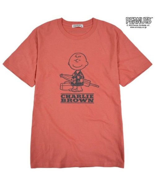  PEANUTS( ピーナッツ)/チャーリーブラウン ウッドストック Tシャツ トップス 半袖 ハワイアン SNOOPY PEANUTS/img03