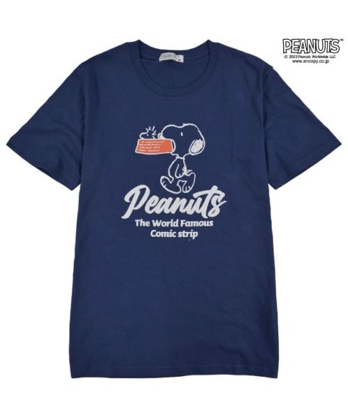  PEANUTS( ピーナッツ)/スヌーピー  Tシャツ トップスチャーリーブラウン 半袖 プリント SNOOPY PEANUTS/img04