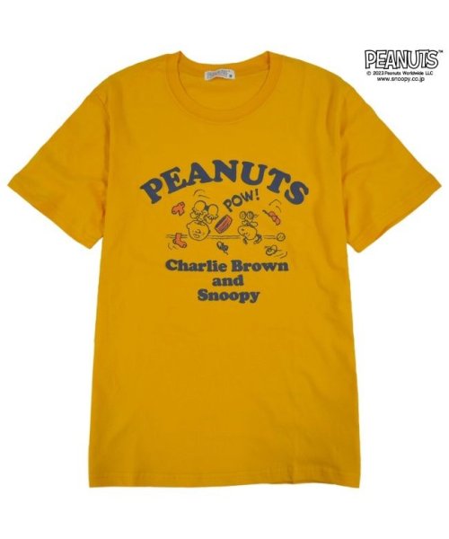  PEANUTS( ピーナッツ)/スヌーピー  Tシャツ トップスチャーリーブラウン 半袖 プリント SNOOPY PEANUTS/img07