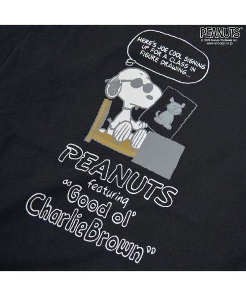  PEANUTS( ピーナッツ)/スヌーピー Tシャツ ロンT プリント フライングエース SNOOPY PEANUTS/img02
