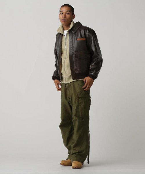 AVIREX(AVIREX)/A－2 FLIGHT JACKET ANTIQUE LANB / A－2 フライトジャケット アンティークラム / AVIREX / アヴィ/img08