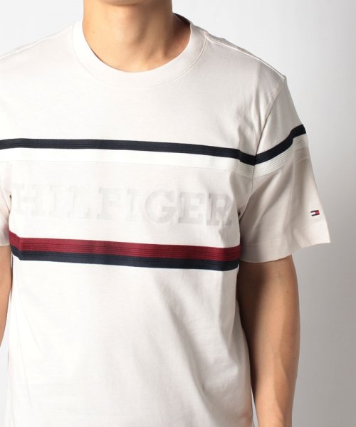 TOMMY HILFIGER(トミーヒルフィガー)/グローバルストライプモノタイプTシャツ/img04