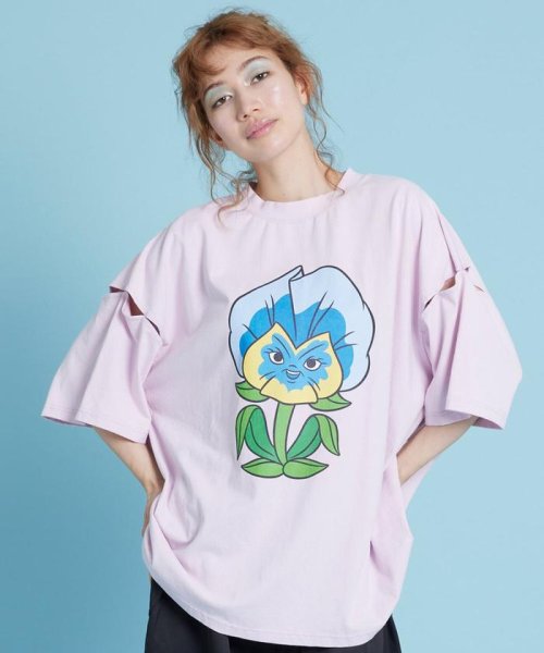 LHP(エルエイチピー)/LittleSunnyBite/リトルサニーバイト/Flower big tee/フラワービッグTシャツ/img11