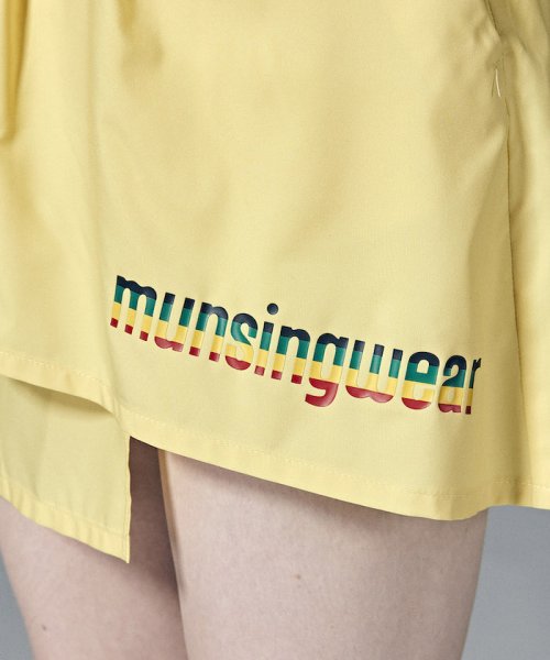 Munsingwear(マンシングウェア)/【ENVOY】はっ水ラスタカラーロゴラップスカート(38cm丈)【アウトレット】/img08