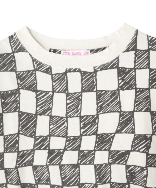 LHP(エルエイチピー)/LittleSunnyBite/リトルサニーバイト/Checker big tee/チェッカービックTシャツ/img02