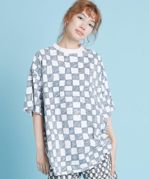 LHP(エルエイチピー)/LittleSunnyBite/リトルサニーバイト/Checker big tee/チェッカービックTシャツ/img08