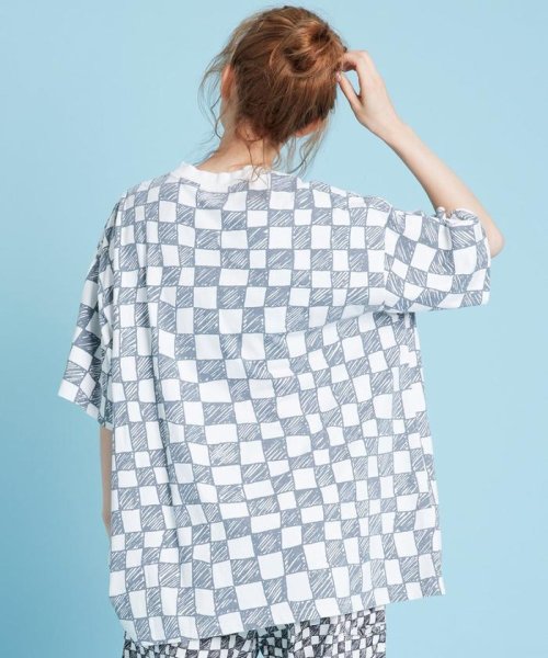 LHP(エルエイチピー)/LittleSunnyBite/リトルサニーバイト/Checker big tee/チェッカービックTシャツ/img10