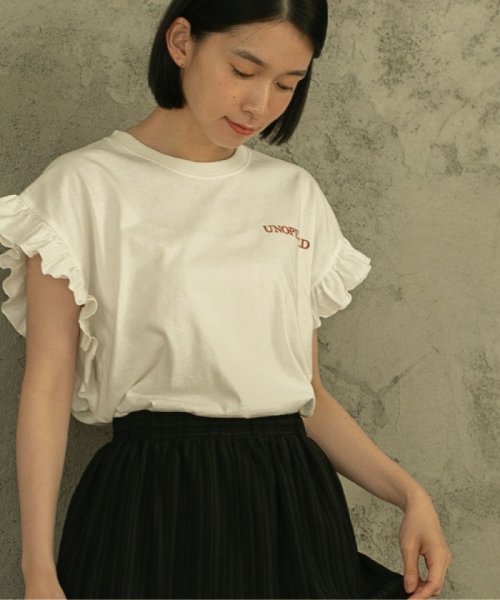 coen(coen)/ピグメント袖フリルツアーTシャツ/img02
