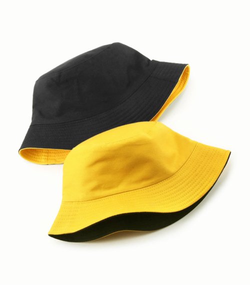 shoppinggo(ショッピングゴー)/バケットハット 帽子 両面 UVカット 折りたためる 飛ばない つば広 日よけ 無地 小顔 レディース 帽子 UV対策 完全遮光 紫外線対策 サファリハット  /img05