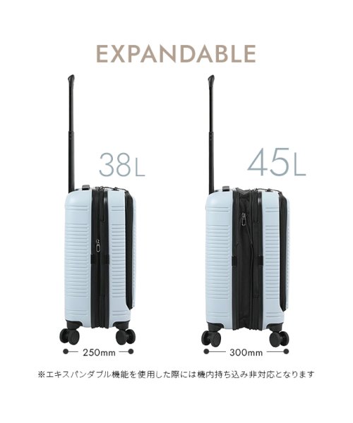 バーマス ユーロシティ2 スーツケース 機内持ち込み Sサイズ 38L 45L 拡張機能 キャスターストッパー フロントオープン BERMAS 60295 45L EURO ｜約