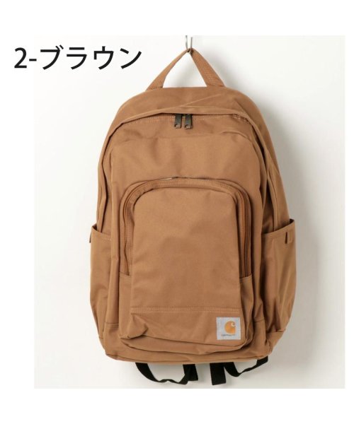 TopIsm(トップイズム)/Carhartt カーハート クラシック ラップトップ バックパック 25L 鞄 カバン バッグ リュック デイパック メンズ レディース 男女兼用/img06