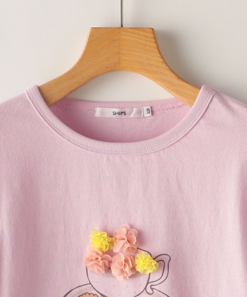 SHIPS KIDS(シップスキッズ)/SHIPS KIDS:80～90cm / アフタヌーンティー モチーフ 長袖 TEE/img01