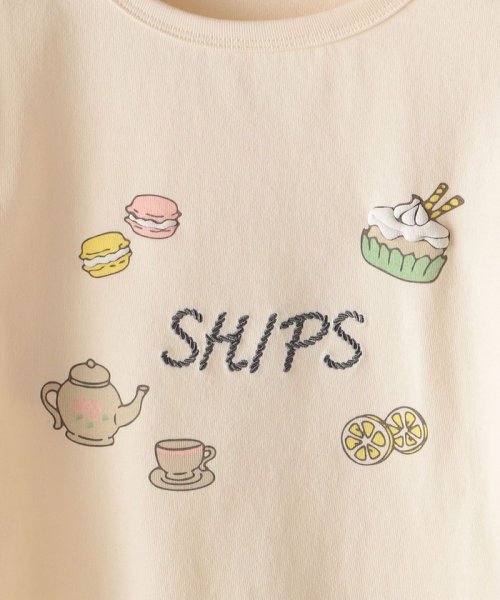 SHIPS KIDS(シップスキッズ)/SHIPS KIDS:80～90cm / アフタヌーンティー モチーフ 長袖 TEE/img06