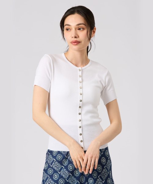 J155 CARDIGAN コットンニットカーディガン 下げ札とサイト上の表示価格が異なる場合がございますが サイト表示価格が正しい販売価格でございます 何卒ご了承下さいますよう お願い申し上げます