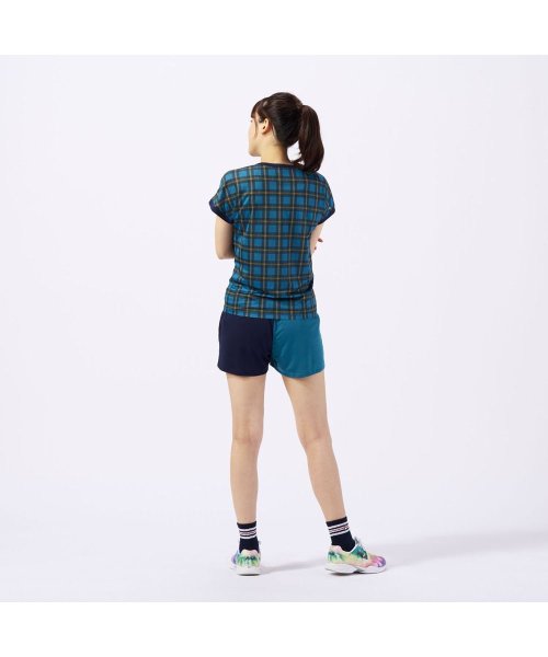 FILA（ZETT Ladies）(フィラ（ゼット　レディース）)/【テニス】スクエアネックTシャツ チェック柄 スポーツウェア レディース/img09