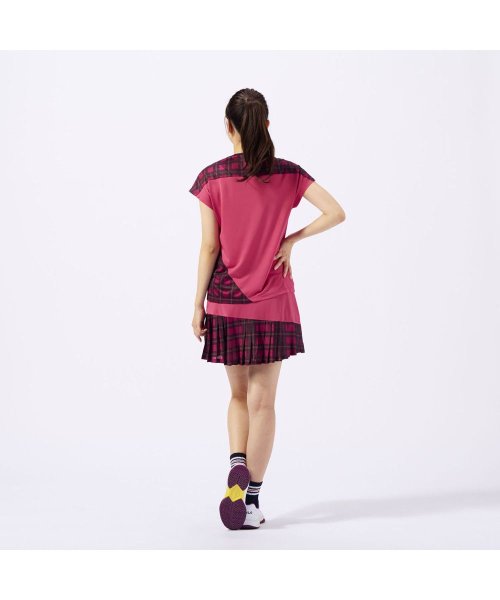 FILA（ZETT Ladies）(フィラ（ゼット　レディース）)/【テニス】切替スコート チェック柄 スポーツウェア レディース/img09