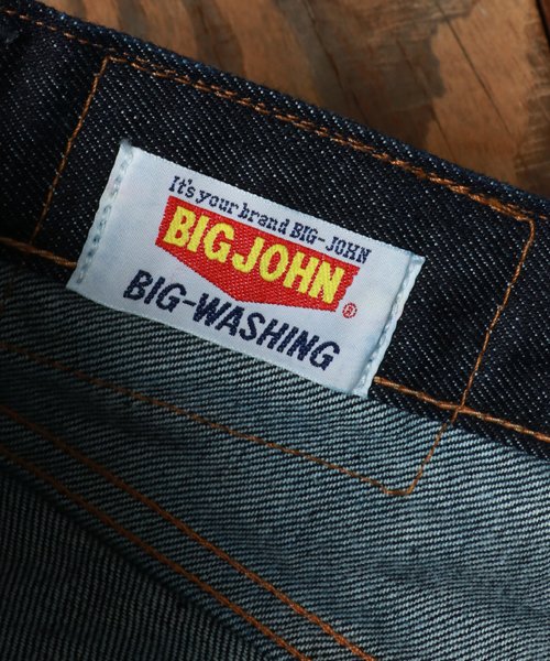 marukawa shonan(marukawa shonan)/【BIG JOHN/ビッグジョン】13.5oz Big－Washing Regular Straight 1002001/レギュラーストレート 日本製デニム/img01